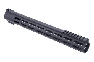 Free-float Precision Defense M-LOK handguard.
